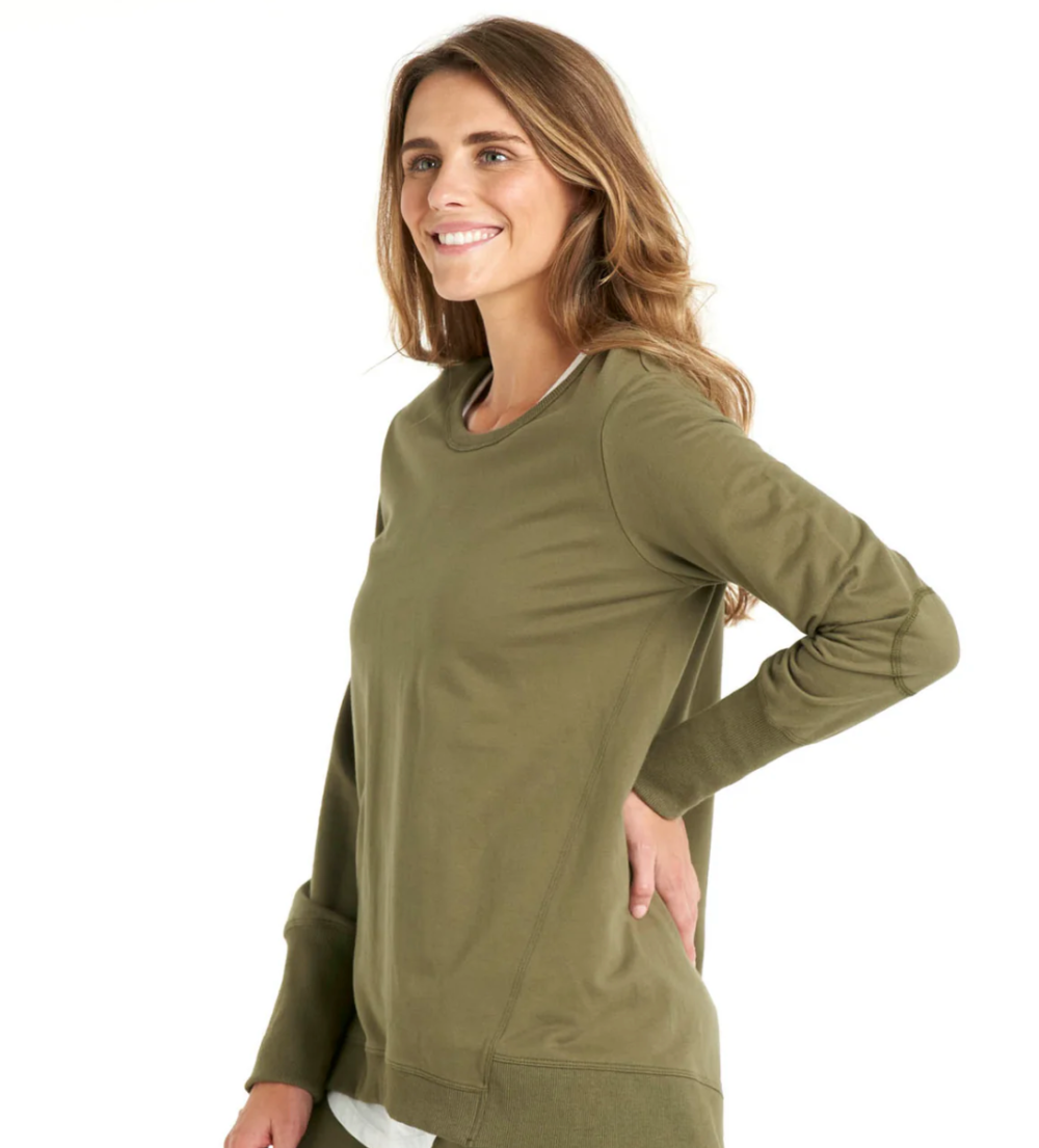 Dolly Sweat by Betty Basics - Khaki - Image 3